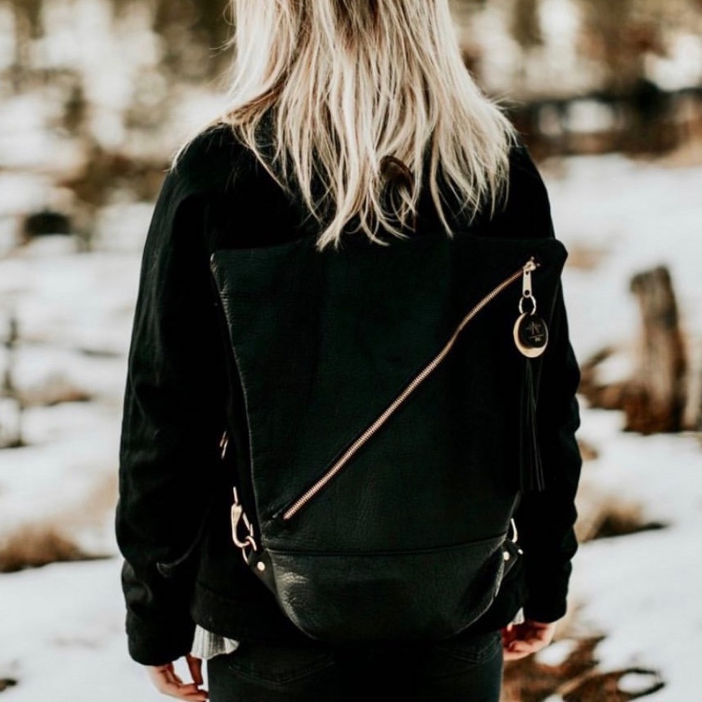 JPaige&Co all leather Kai Backpack